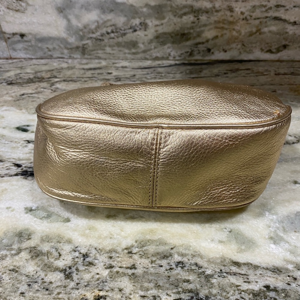 Michael Kors Metallic Gold Shoulder Bag - Picture 4 of 9